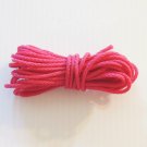 50' HOT PINK POLY ROPE bird toy parts parrot cage perch