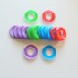 24 Plastic Saucer Rings bird toy parts parrots kids