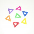 7 1" Solid Triangles bird toy parts parrots crafts