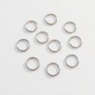 10 Stainless Steel O-Rings (10) bird toy parts parrots cages