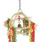 SISAL ORB SWING bird toy parrots cages tiels lovebird keet parrotlet