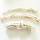 Supreme Cotton rope SAMPLER bird toy parts parrots crafts 30' 1/4" 5/16" 1/2"