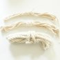 Supreme Cotton rope SAMPLER bird toy parts parrots crafts 30' 1/4" 5/16" 1/2"