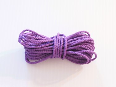 50' PURPLE POLY ROPE bird toy parts parrots crafts pets