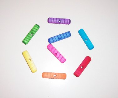 18 TWISTED Wood Logs bird toy parts parrots cage crafts