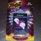 20 MAGIC CARD TRICKS toys 4 kids favors game gift party