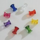 8 Large Acrylic Spools bird toy parts parrots cages