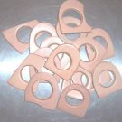 12 THICK Leather Holes bird toy parts parrots cages
