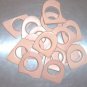 12 THICK Leather Holes bird toy parts parrots cages