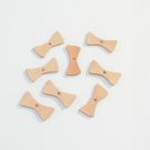 8 Leather Bow Ties bird toy parts parrots cages perches