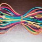 35 feet 1/8" Colored Leather laces bird toy part parrot