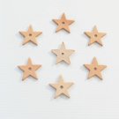 8 Small Leather Stars bird toy parts parrots cages pets