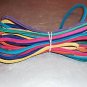 28 Feet 3/16" Grooved Colored Leather bird toy parts