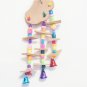 LEATHER DANGLER bird toy parts parrots cockatiel cage