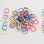 80 Plastic LOOP RINGS bird toy parts parrots crafts kid
