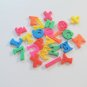 Plastic Numbers & Letters bird toy parts parrot craft