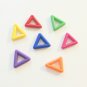 7 2" Plastic Triangles bird toy parts parrots cages