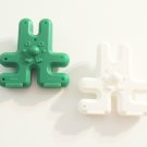 1 X-Large Drilled RABBIT bird toy parts parrots crafts