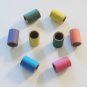 64 1.5" Bagel Tube Minis toy parts parrot rabbit chins