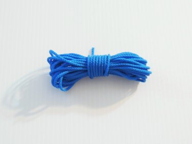 20' BLUE POLY ROPE bird toy parts parrots crafts pets