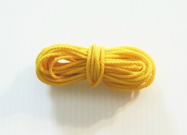 20' YELLOW POLY ROPE bird toy parts parrots crafts pets