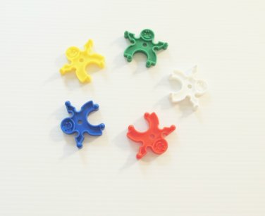 12 Happy Stackers bird toy parts parrots cages crafts