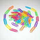 36 Large PAPER Clips toys gifts parts kids birds crafts