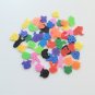 25 ANIMAL FACE Buttons bird toy parts kids craft parrot