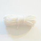 20' WHITE Poly ROPE bird toy parts parrots crafts pet