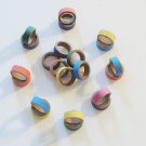 200 1" Bagel Bites bird toy parts parrots cages perches