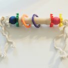 HANDLE W/CARE bird foot toy parrots cage macaw cockatoo