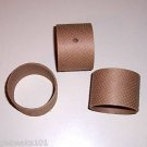 6 BUMPY TUBES drilled bird toys for parrots cages parts perch
