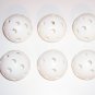 6 3" Whiffle like Balls bird toy parts parrots cages crafts