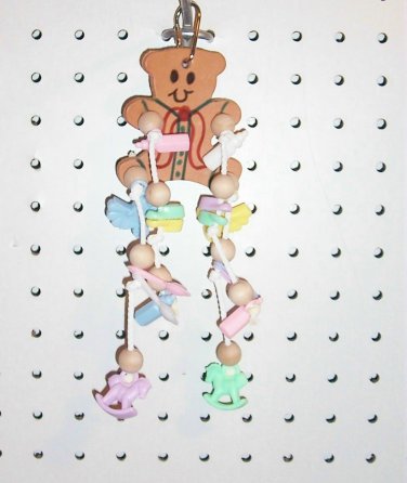 BABY BEAR Solid bird toy parts parrots cages perch parakeet