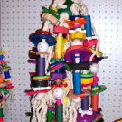 WHIFFLE MAX bird toys parrots cages parts perch macaws