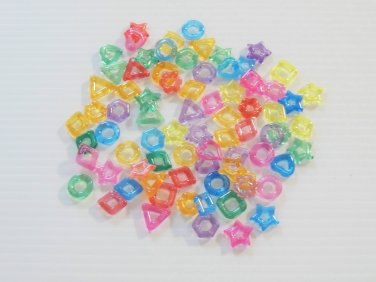25 Crazy Shape Rings bird toy parts parrots cage craft