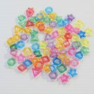 500 CRAZY SHAPE Rings bird toy parts parrot cage craft