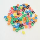 500 Crazy Shape Rings Solid bird toy parts parrots cages craft