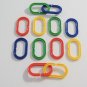 12 C-Clips bird toy parts parrots cages craft