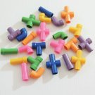 24 Plummer tubes bird toy parts parrots cages perch