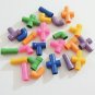 24 Plummer tubes bird toy parts parrots cages perch