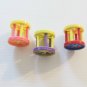 3 Treat Roller Balls bird toy parts parrots cages craft