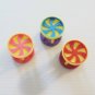 3 Treat Roller Balls bird toy parts parrots cages craft