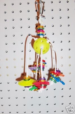 Space Dazzler Transparent bird toy parts parrots cages perches