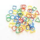 50 GEO LINKS bird toy parts parrots cages parrots crafts