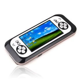 Mini Laptop 4.3inch UMPC - Bundle of Game/MP4 Player with WiFi Network/GPS-Free 8GB SD Card