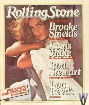 Brooke Shields - Rolling Stone Magazine Issue 262 (April 6, 1978)