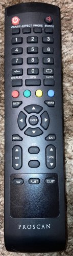 PROSCAN Model KM-2028 OEM REMOTE CONTROL &acirc;�� Preowned