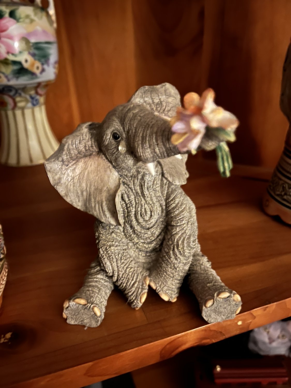 Lenox "Tears of Happiness" Elephant Figurine 2002 ~ 5" tall new with NO box