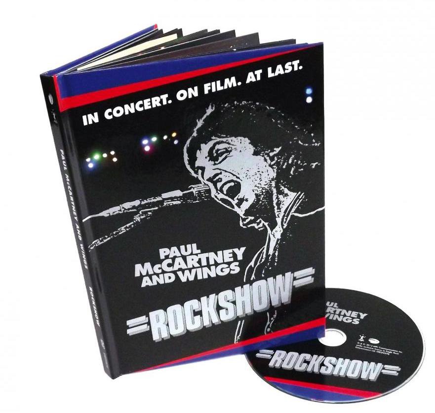 Paul McCartney And Wings: Rockshow Blu-Ray With Digibook - Remastered - Out Of Print â�� Rare - MINT